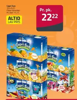 Fleggaard Capri Sun, DKK 22.22 tilbud