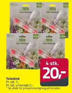Fleggaard Toiletblok, DKK 20 tilbud