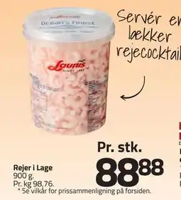 Fleggaard Rejer i Lage, DKK 88.88 tilbud