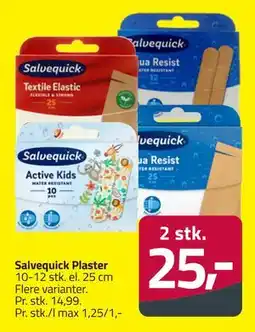 Fleggaard Salvequick Plaster, DKK 25 tilbud