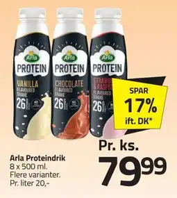Fleggaard Arla Proteindrik, DKK 79.99 tilbud