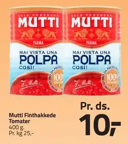 Fleggaard Mutti Finthakkede Tomater, DKK 10 tilbud