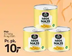 Fleggaard Majs, DKK 10 tilbud