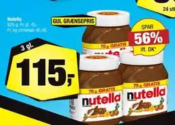 Calle Nutella, DKK 115 tilbud