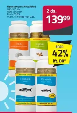 Fleggaard Fitness Pharma Kosttilskud, DKK 139.99 tilbud
