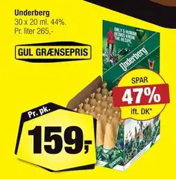 Calle Underberg, DKK 159 tilbud