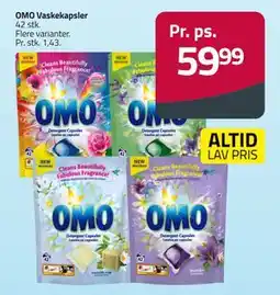 Fleggaard OMO Vaskekapsler, DKK 59.99 tilbud