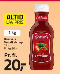 Fleggaard Beauvais Tomatketchup, DKK 20 tilbud