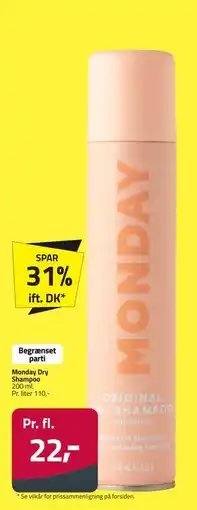 Fleggaard Monday Dry Shampoo, DKK 22 tilbud