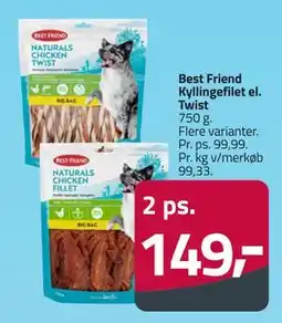 Fleggaard Best Friend Kyllingefilet el. Twist, DKK 149 tilbud