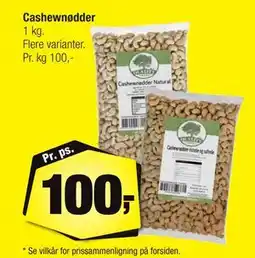 Calle Cashewnødder, DKK 100 tilbud