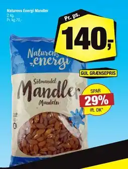 Calle Naturens Energi Mandler, DKK 140 tilbud