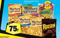 Calle Storck Riesen, Werther's el. Mamba, DKK 75 tilbud