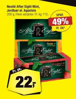 Calle Nestlé After Eight Mint, Jordbær el. Appelsin, DKK 22 tilbud