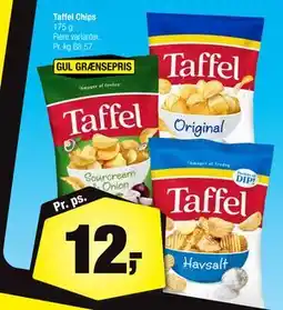 Calle Taffel Chips, DKK 12 tilbud