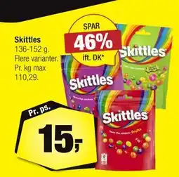 Calle Skittles, DKK 15 tilbud