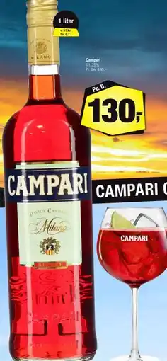 Calle Campari, DKK 130 tilbud