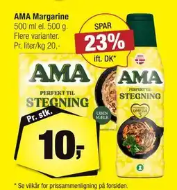 Calle AMA Margarine, DKK 10 tilbud