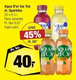 Calle Aqua D'or Ice Tea el. Sparkles, DKK 40 tilbud