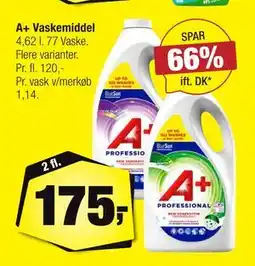 Calle A+ Vaskemiddel, DKK 175 tilbud