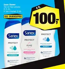 Calle Sanex Shower, DKK 100 tilbud