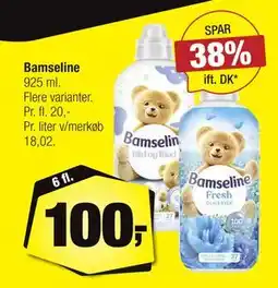 Calle Bamseline, DKK 100 tilbud