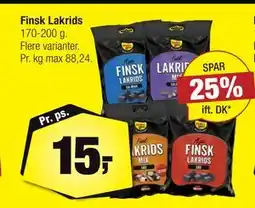 Calle Finsk Lakrids, DKK 15 tilbud