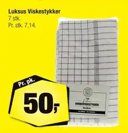 Calle Luksus Viskestykker, DKK 50 tilbud