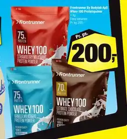 Calle Frontrunner By Bodylab ApS Whey 100 Proteinpulver, DKK 200 tilbud