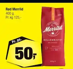 Calle Rød Merrild, DKK 50 tilbud