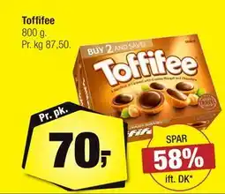 Calle Toffifee, DKK 70 tilbud