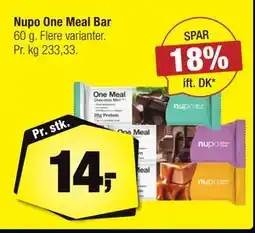 Calle Nupo One Meal Bar, DKK 14 tilbud