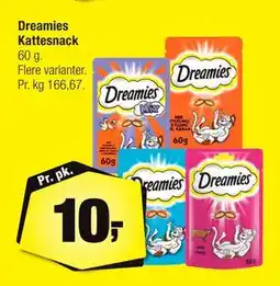 Calle Dreamies Kattesnack, DKK 10 tilbud