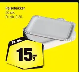 Calle Pølsebakker, DKK 15 tilbud
