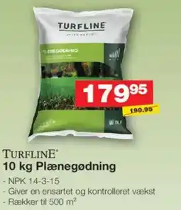 Bauhaus TURFLINE Plænegødning tilbud