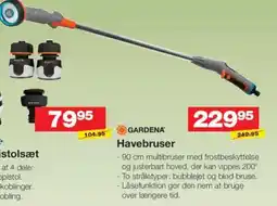 Bauhaus GARDENA Havebruser tilbud
