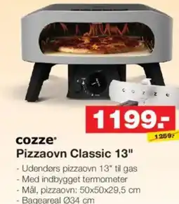 Bauhaus Cozze pizzaovn classic 13" tilbud