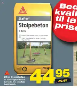 Bauhaus Jika Stolpebeton tilbud