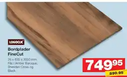 Bauhaus LOGOCLIC Bordplader FineCut tilbud