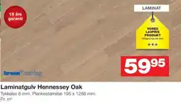 Bauhaus Laminatgulv Hennessey Oak tilbud