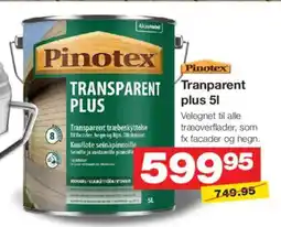 Bauhaus Pinotex plus tilbud