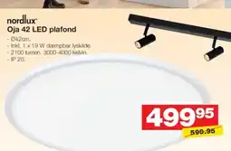 Bauhaus Nordlux® Oja 42 LED plafond tilbud
