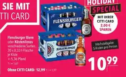 Citti Flensburger Biere tilbud