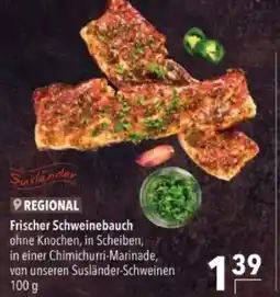 Citti REGIONAL Frischer Schweinebauch tilbud