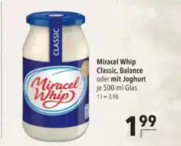 Citti Miracel Whip Classic, Balance tilbud