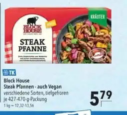 Citti TK Block House Steak Pfannen auch Vegan tilbud