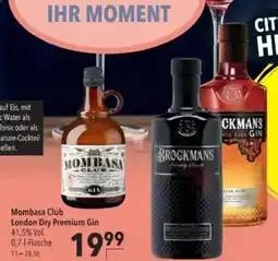 Citti Mombasa Club London Dry Premium Gin tilbud