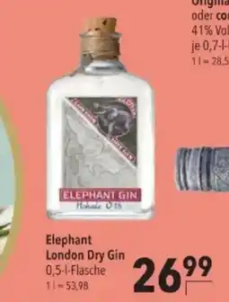 Citti Elephant London Dry Gin tilbud