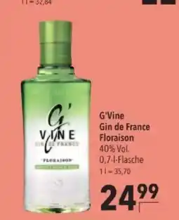 Citti G'Vine Gin de France Floraison tilbud