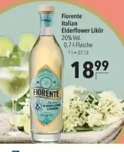 Citti Fiorente Italian Elderflower Likör tilbud
